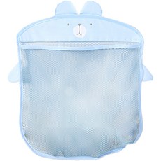 full of fun 浴室玩具收納網 熊, 1個, 藍色