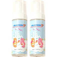 果凍勺子護理小熊潔面泡沫, 2個, 150ml