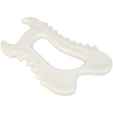 Richidok刮痧陶瓷按摩, 白色的, 1個