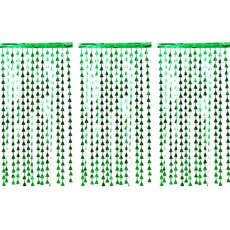joyparty 聖誕樹掛簾, 3個, 綠色