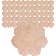 花朵形狀胸貼 膚色, 60個