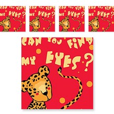 minhwashop 小型油畫動物5入, 英語 花豹(UDOFB016A), 1個