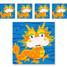 minhwashop 小油畫十二生肖5p, 對於 (UDOFB0275)