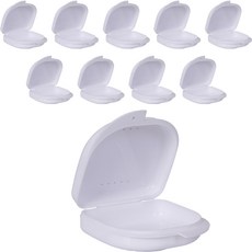 full of fun 小型假牙收納盒 10入, 白色