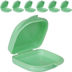 full of fun 假牙收納小盒 7入, 綠色