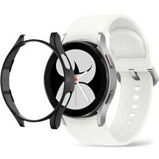 아이엠판다 갤럭시워치 5 4 호환 PC 하드 케이스, 블랙