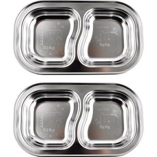 兒童餐盤, 單色, 餐盤, 2入