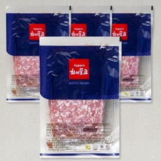 하이포크 뒷다리 다짐육 (냉장), 400g, 4개