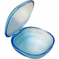 Darnina 小型假牙保管盒, 1個, 藍色