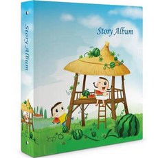 J&H 故事相簿 內插式童話相簿 10.2 x 15.2 cm, 50張, 茅屋(相簿), 白紙(內頁)
