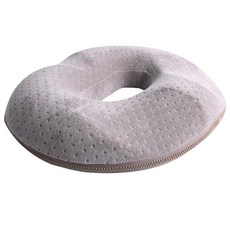 여성용 산후 자연출산 엉덩이 에어쿠션, 11 스모크 그레이 벨벳, 1개