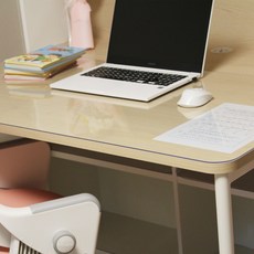 커버팩토리 한샘 티오 책상매트 2mm, 투명