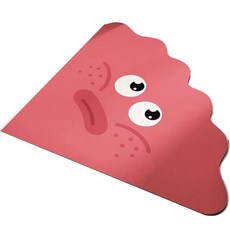 마이데일리 귀여운 캐릭터 욕실 코너 발매트 카페트, 핫핑크