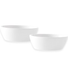 PRELUDE 簡約深碗 5吋, 白色的, 2個