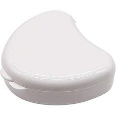 정월나나 하트 틀니 케이스, 화이트, 1개