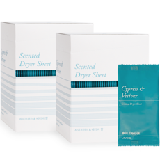 LAVOIR 香氛烘衣柔軟片 柏木香根草香, 40張, 2個