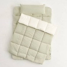 lolbaby 兒童 Aerowarm 棉被, 乳白色 橄欖綠