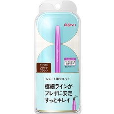Deja Vu 短刷筆液體眼線筆 1 0.52ml, 1個, 黑褐色