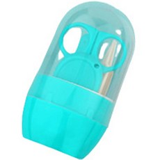 더리빙 유아용 손톱깎이 클래식 4종 세트, 1세트, 그린