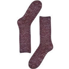 運動日常長襪, 酒紅色, 1個