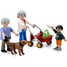 playmobil 爺爺奶奶和孫子 70990, 1個