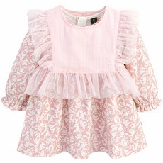 moimoln 女童露露層疊連衣裙 M221OPB45P