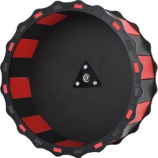 yee 倉鼠遊樂場輪子 DIY 套組, 黑色的, 1個