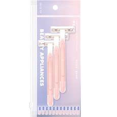 하이어리 여성용 전신 제모용 면도기, 3개입, 1개