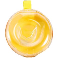 Darnina 圓形假牙收納盒, 1個, 黃色