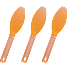 臉部身體沙質足部磨砂膏 足部去角質器 橙子, 1個, 3入