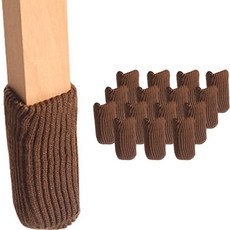 Maket Gamseong 防噪音椅子腳套, 咖啡, 16個