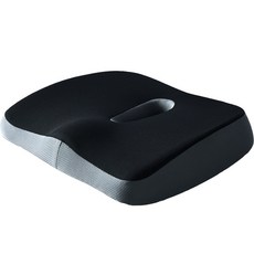 GANJIatHOME 孕婦記憶棉氣墊 甜甜圈氣墊, 02號 標準款(黑色)