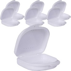 full of fun 小型假牙收納盒 7入, 白色