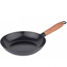 poi 木柄不沾鑄鐵平底鍋, 1個, 20cm