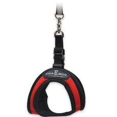 Nature Pet 寵物犬 Casabello 頂級 Cool Ever NO1 胸背帶, 紅色, 1個