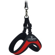 nature pet 寵物 Casabello 頂級 Cool Ever NO2 胸背帶, 紅色, 1個