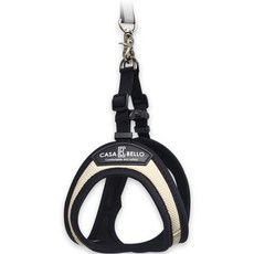 Nature Pet 寵物犬 Casabello 頂級 Cool Ever NO1 胸背帶, 米色, 1個