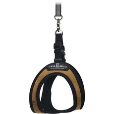 Nature Pet 寵物犬 Casabello 頂級 NO1 胸背帶, 駝色, 1個