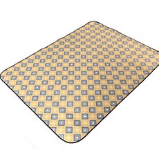 클로버스 에스닉 스타일 야외 방수 캠핑매트, 06 옐로우