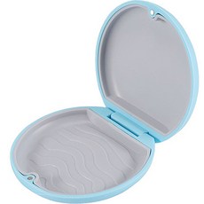 full of fun 牙套假牙收納盒, 藍色, 1個