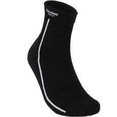 Cleveland GOLF 男性用線條配色高爾夫襪 CGMSS23926, 黑色