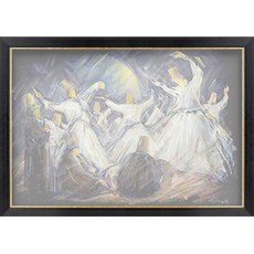 NUNI相框 高級樹脂細邊框 500片拼圖框 38 x 53 cm 38-53 SF20, 黑色