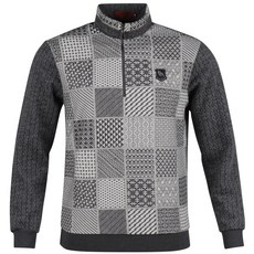 Yamaguchi Golf 男士高爾夫獨特半拉鍊長袖高爾夫襯衫 YG2A423