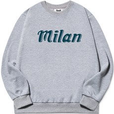 timsfit 男士 Original Milano 大Logo 重磅大學T恤