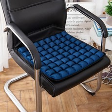 River Fox 車用辦公室兩用鬆餅坐墊, 1個, 靛藍色