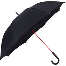 Leon雙色時尚大型高爾夫傘 HY591, 黑色的