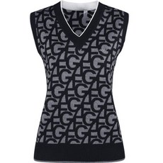 430 Golf Luxe Golf 女用字母V領針織高爾夫背心 LB2A505W