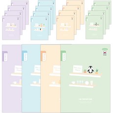 PENPIA 10 種語言的 Penpia 1 000 初級裝訂皇家紙幣, 隨機發貨, 20個