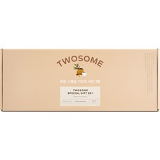 A Twosome Place Special No. 7 禮品套組, 濃縮黑咖啡包 1.1g 10入+溫和咖啡包 1.1g 10入+無咖啡因咖啡 1.1g 10入+馬克杯, 1組