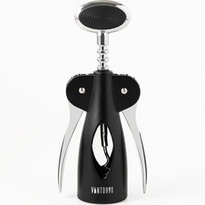 VINTORIO 簡易紅酒開瓶器, 黑色, 1個